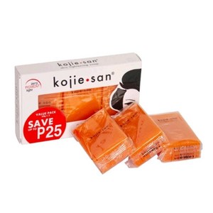 Kojie san -skin lightening soap 3 bars [100g*3] 코지산 비누 스킨 라이트닝, 100g, 3개