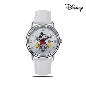 디즈니 남여공용 미키마우스 가죽시계 OW139WH