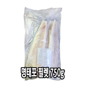 [다인] 명태 동태필렛 750g 동태포 생선전 동태전 통포 생선까스 제사용 제수용 명태포, [3421-0]명태필렛6/8동태필렛750g, 1봉