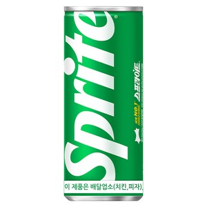 코카콜라 스프라이트 캔 업소용, 단일, 245ml, 60개