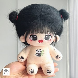 무속성 솜인형 아이돌 인형 여자 20cm 모헤어, 04바, 뼈깅(골격o), 1개