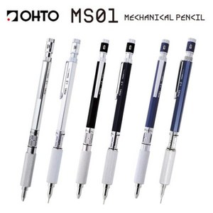 OHTO 오토 MS01 제도샤프 0.3 0.5mm MS01-SP, 0.5mm 실버