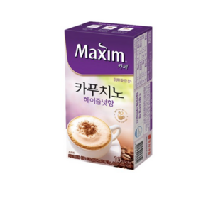 맥심 맥심카페 카푸치노 헤이즐넛 10T, 13g, 10개입, 5개