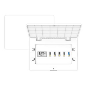 상도 주택용 화이트 분전함 커버 5회로 SO-35 분전반 두꺼비집 카바, 1개