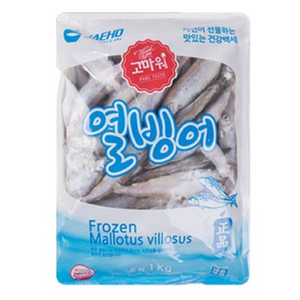 알배기 열빙어 시사모 특대 1kg 약 50마리, 2개