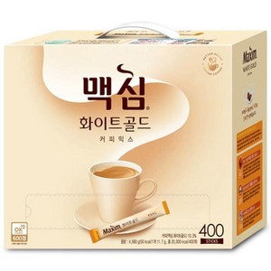 맥심 화이트 골드 커피믹스, 11.7g, 400개입, 1개