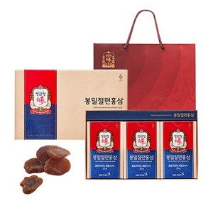 정관장 정관장 봉밀절편홍삼 20gX6포 1박스+쇼핑백, 단일옵션, 1개, 120g