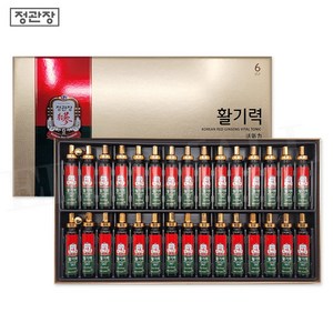 정관장 홍삼 활기력 30병 (1박스 ~ 6박스), 1개, 20ml