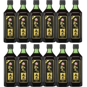 오뚜기 8년숙성흑초, 600ml, 12개