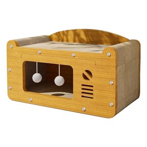 고양이 스크래처 소파형 숨숨집 co-00962, 1개