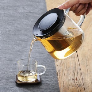 아마폴라 직화 내열 유리 주전자 티포트 티팟 1.5L, 1500ml, 혼합색상