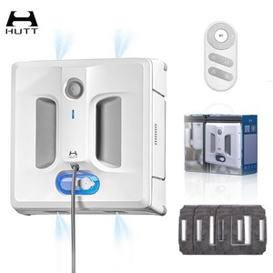 HUTT 창문 로봇청소기 자동 분수 초강흡입력 +리필걸레세트, A1