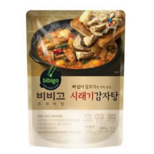 비비고 시래기 감자탕, 460g, 5개