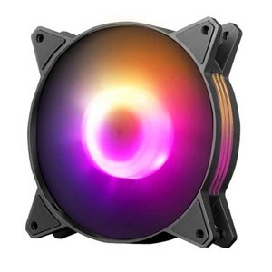 [darkFlash] C6S 140 RGB (블랙/서브) [시스템쿨러/140mm], RGB쿨링팬 C6S 140 RGB(블랙), 1개