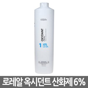 로레알프로페셔널 칼라 옥시던트 크림 염색용 산화제 6%, 1L, 1개