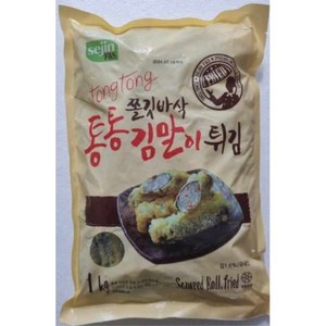 [대영] 세진 쫄깃바삭 김말이튀김 1kg 개당 약 25g, 1개