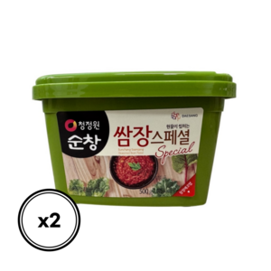 청정원 쌈장 쌈장스페셜 500g, 2개