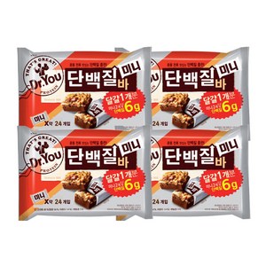 오리온 닥터유 단백질바 미니 337.5gX 4개(임박제품25.05.08), 337.5g, 1개