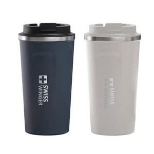 스위스윙거 커피텀블러 1+1 스텐텀블러 진공 냉온텀블러 그란데사이즈 510ml