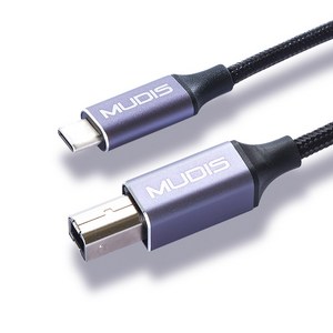 뮤디스 USB B to C 케이블, 3m, 1개