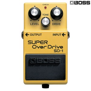 보스 BOSS SD1 기타 이펙터 슈퍼오버드라이브, 1개