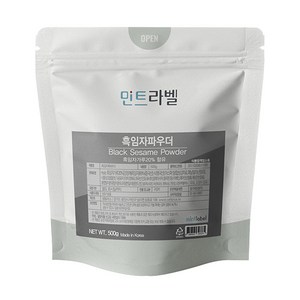 민트라벨 흑임자 파우더 500g, 1개입, 1개