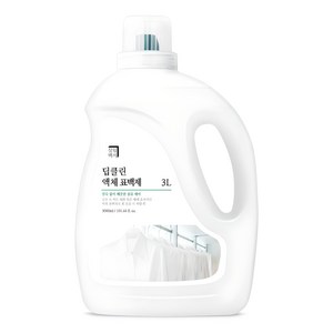 살림백서 딥클린 액체 표백제, 3L, 1개