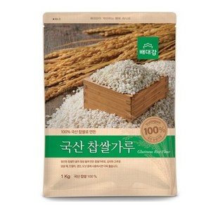 배대감 국산 찹쌀가루, 1kg, 3개