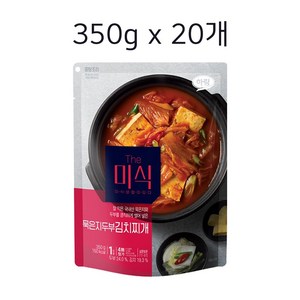 더미식 묵은지두부김치찌개, 350mg, 20개