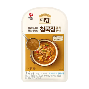 CJ제일제당 [CJ제일제당] 다담 청국장찌개양념 130g x 5개