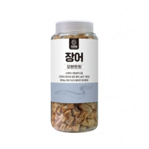 자연애 보틀 오븐트릿 장어 강아지 간식, 380g, 3개