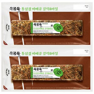 육공육 통삼겹 바베큐 갈릭&바질, 2개, 300g