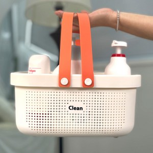 그리뉴얼 물빠지는 목욕 헬스 수영 가방 대형, 화이트