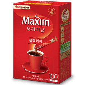 맥심 오리지날 노슈가블랙, 1g, 200개입, 2개