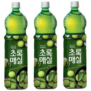 웅진 초록매실, 1.5L, 7개