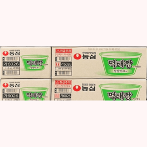 먹태깡 큰사발면 청양마요맛 118g, 16개