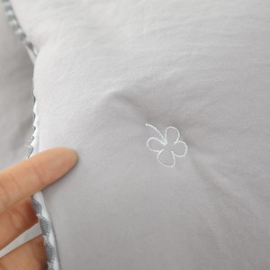 아이리스 자수 차렵이불 국산 SS Q 슈퍼싱글 퀸 워싱 무지