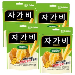 해태제과 해태 자가비 짭짤한맛, 45g, 4개