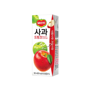 델몬트 사과 드링크 190ml, 12개