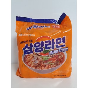 삼양라면 120g, 5개