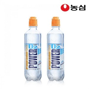 파워오투 오렌지 레몬향, 500ml, 24개