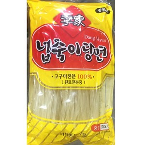 무료 당면(이가 500g)  비빔당면 불고기당면 skqwkekdaus, 1개, 500g