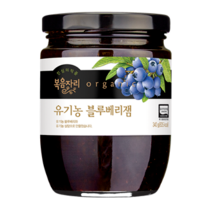 볶음자리 유기농 블루베리잼, 340g, 1개