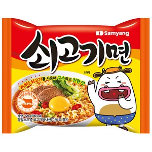 삼양 쇠고기면 120g, 30개