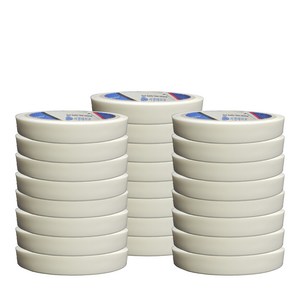 [사무용] 일반컬러 셀로판테이프 (12mm - ) 화이트, 24개