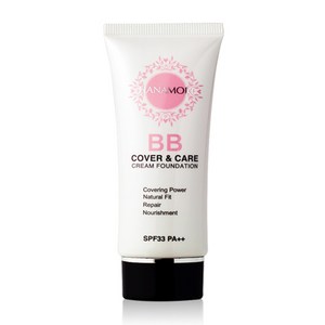하나모리 BB커버 크림 파운데이션 35ml 비비크림 CC크림 메이크업베이스, 1개, 02. 4호 내츄럴 베이지