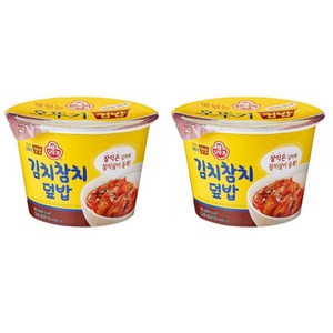 오뚜기 맛있는 컵밥 김치참치덮밥, 310g, 12개