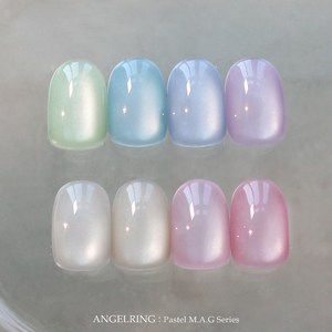 프롬더네일 엔젤링 파스텔 마그넷 젤 8종 단품 (택1) / 펄 시럽 젤네일, 1개, 10g, FG.257