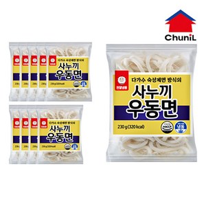 천일사누끼 냉동우동면 230g, 10개