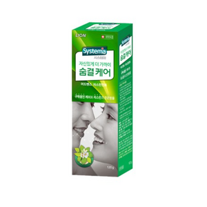 시스테마 숨결케어 치약, 120g, 8개